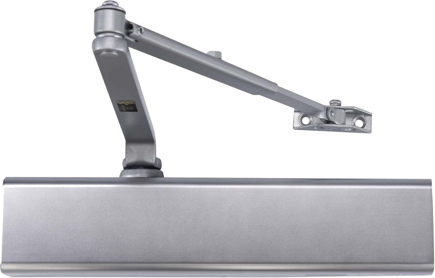 Commercial Door Closer DC8016 - Heavy Duty Grade 1 Slim Line Surface Mount - Adjustable Size 1-6 - ADA & UL 3 Hour Fire Rated - For Entrances & Aluminum Storefronts
