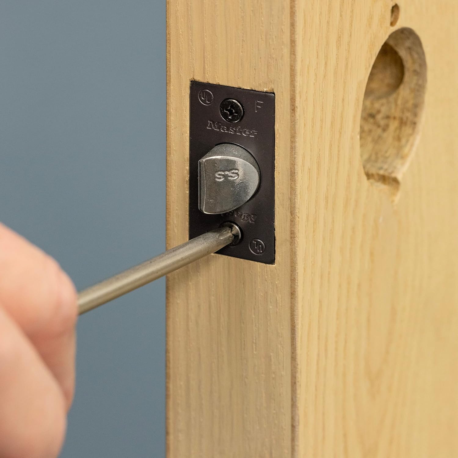 Commercial Grade 2 Heavy Duty Lever Style Privacy Door Handle, Oil Rubbed Bronze Finish by Master Lock