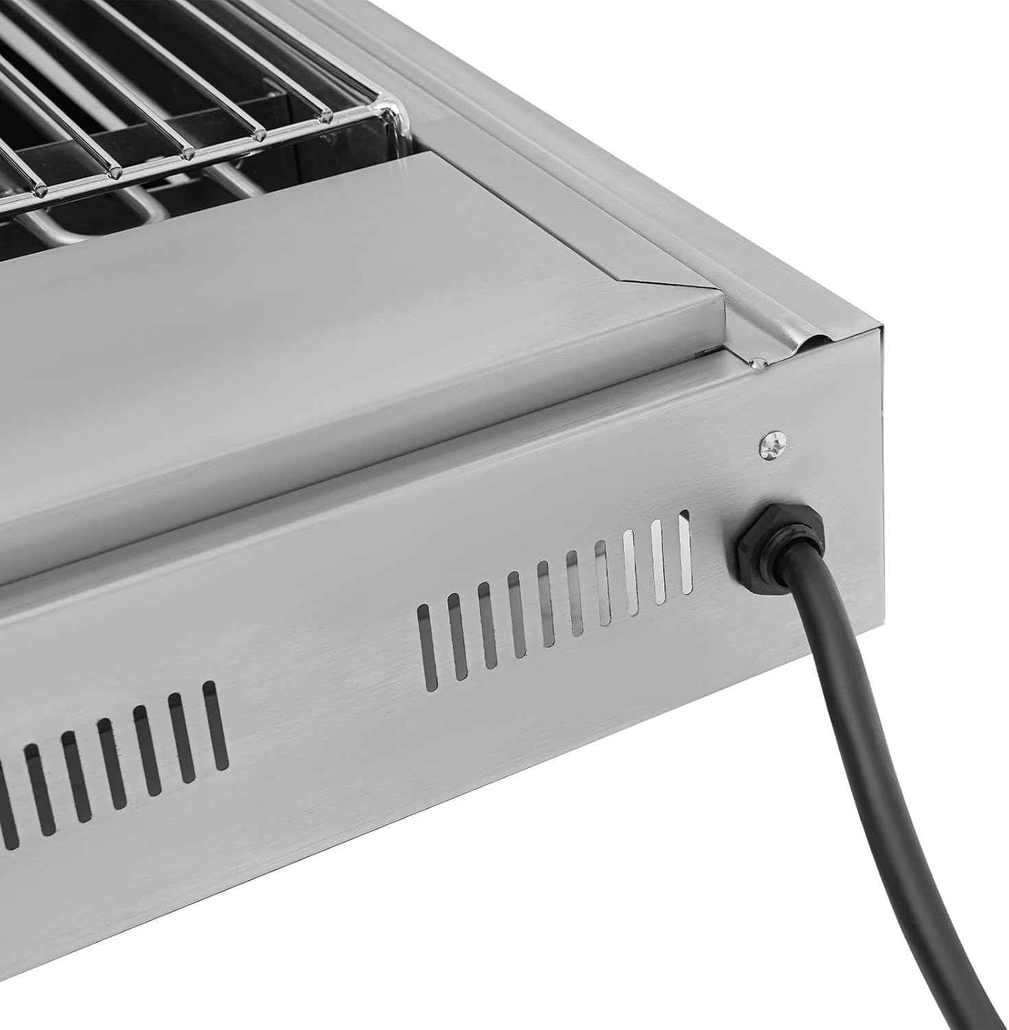 Commercial Stainless Steel Electric Kebab Grill Cooker with Thermostatic Control
