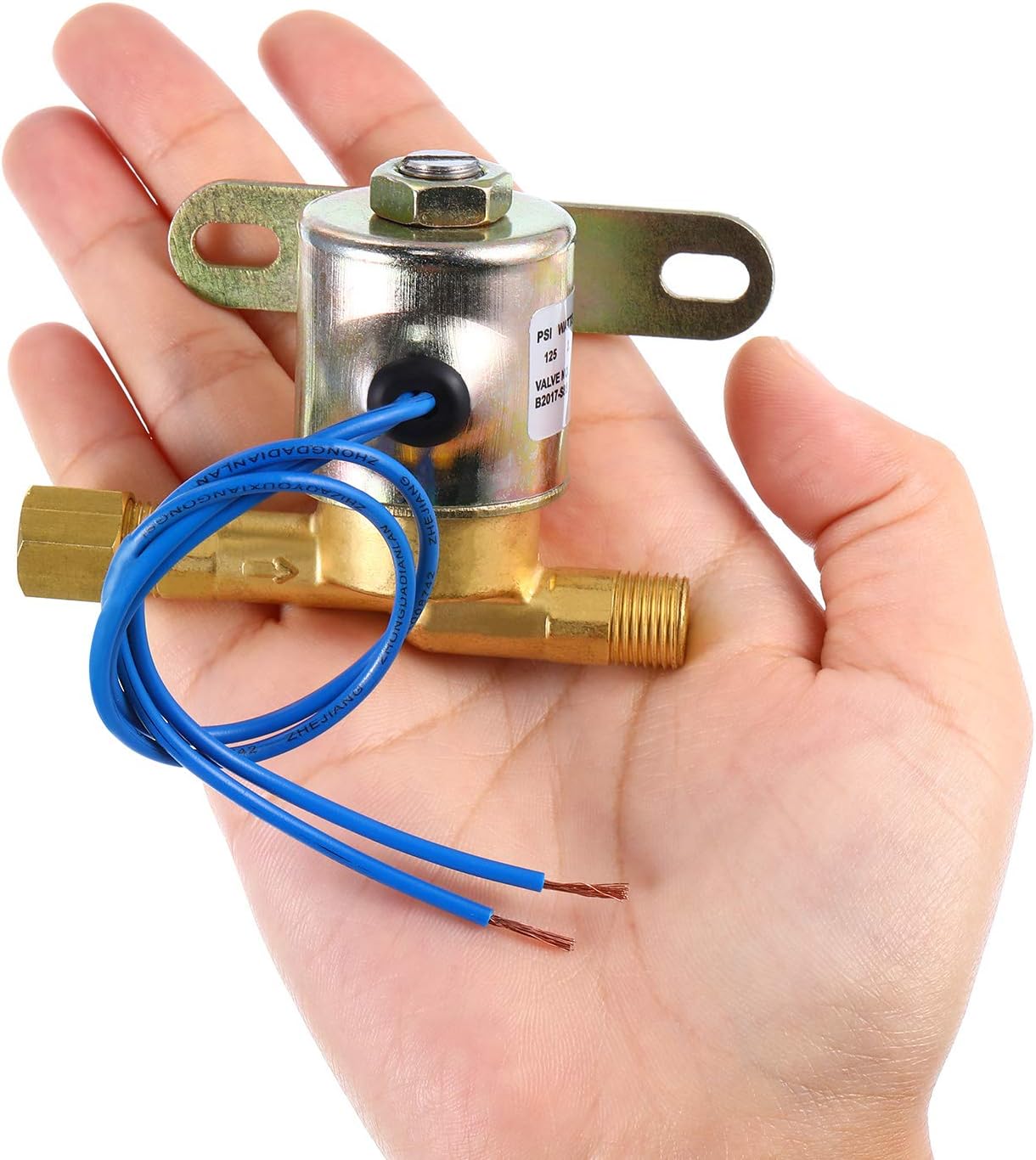 Compatible Solenoid Valve for Aprilaire Humidifiers 220, 224, 400, 440, 500, 550, 558, 560, 600, 700 - 24V, 2.3W, 60Hz - Mudder B2015-S85, B2017-S85, 4040