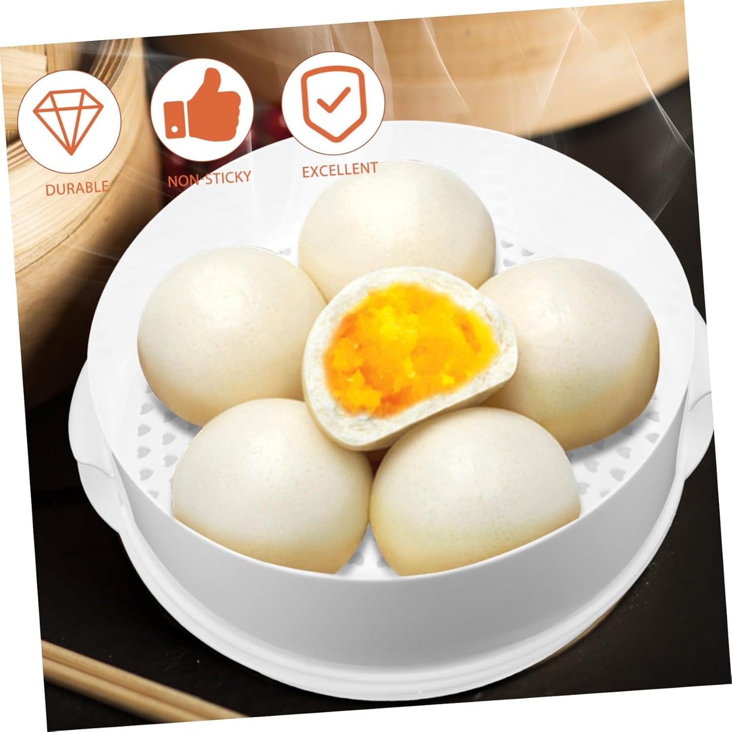 Convenient Multifunction Steam Bread Steamer for Healthy Cooking in Kitchen