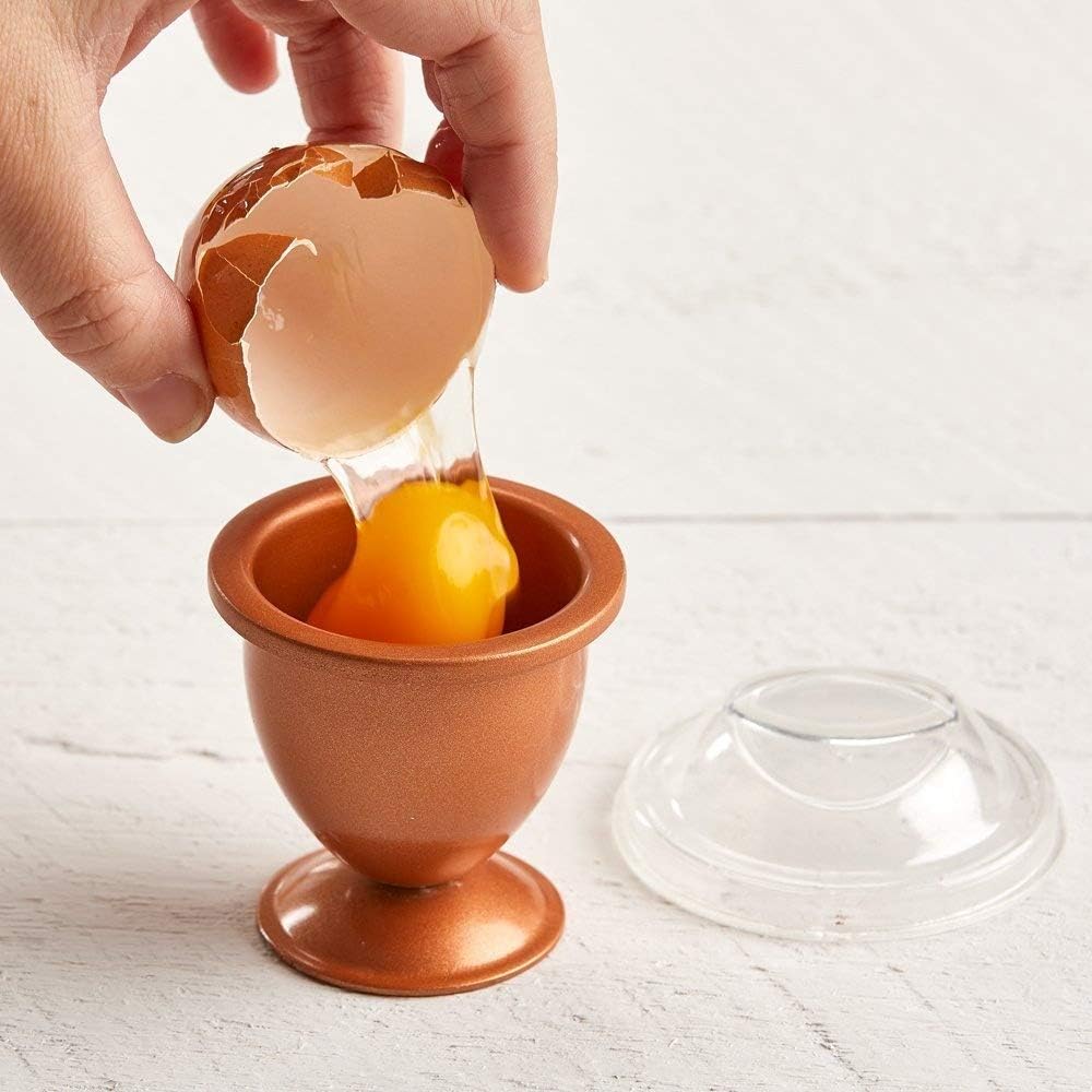 Copper Chef X-Large Egg Cooker - Cook Soft, Hard, and Poached Eggs Without Peeling Shell