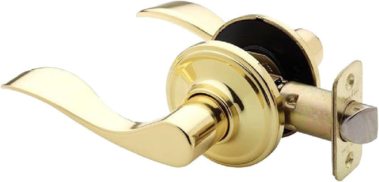 Copper Creek Hardware WL2220PB Polished Brass Door Lever - 3" x 5" x 6.8" - 1 Count