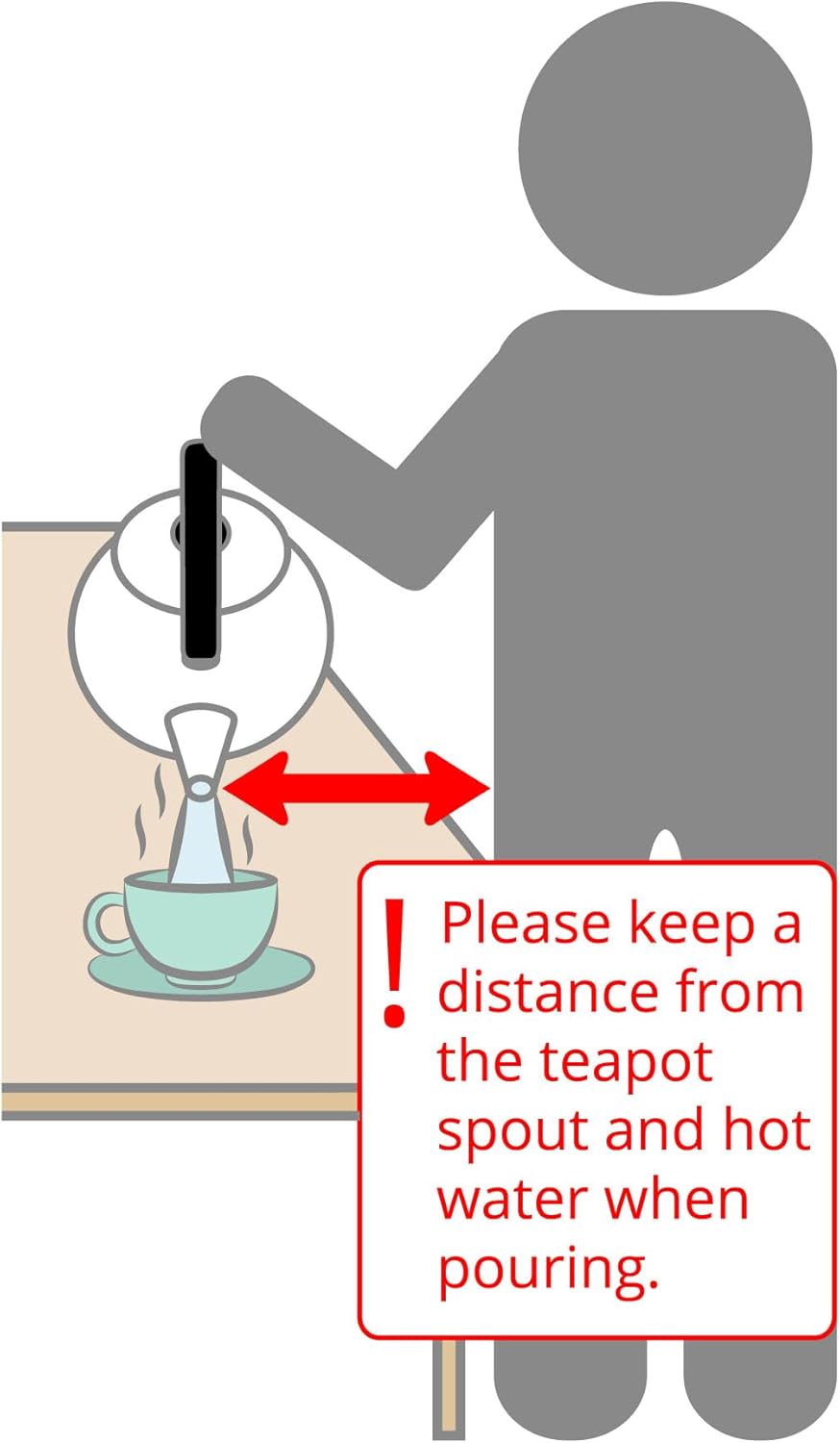 Cow Design 2.3 Quart Stovetop Whistling Tea Kettle - UPware Enamel on Steel