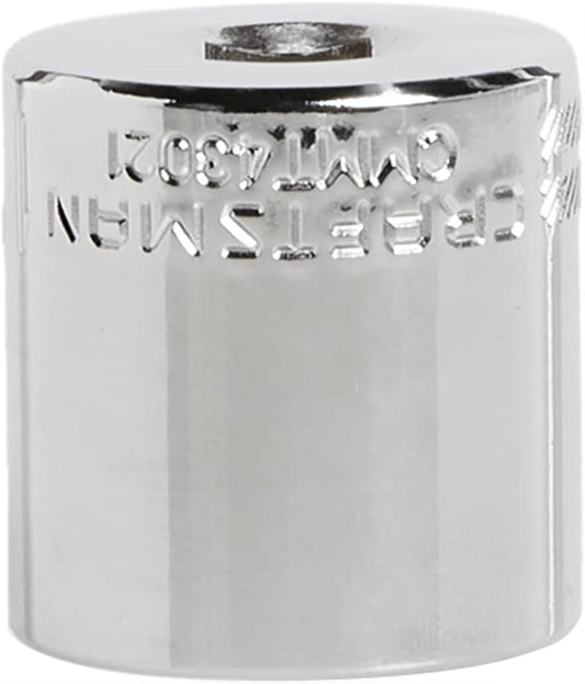 CRAFTSMAN 1-Inch SAE Shallow Socket with 3/8-Inch Drive and 6-Point Design