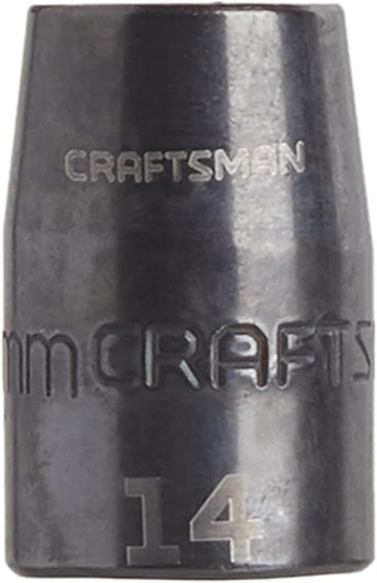 CRAFTSMAN Metric 1/2-Inch Drive Shallow Impact Socket 14mm - CMMT15862