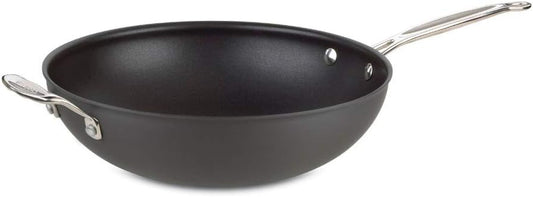 Cuisinart 626-32H Chef's Classic Nonstick Hard Anodized 12.5" Stir Fry Pan - Black/Stainless Steel