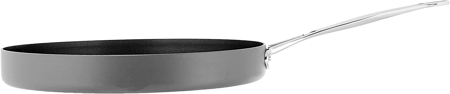 Cuisinart 630-30 Chef's Classic 12-Inch Nonstick Hard-Anodized Round Grill Pan - Black