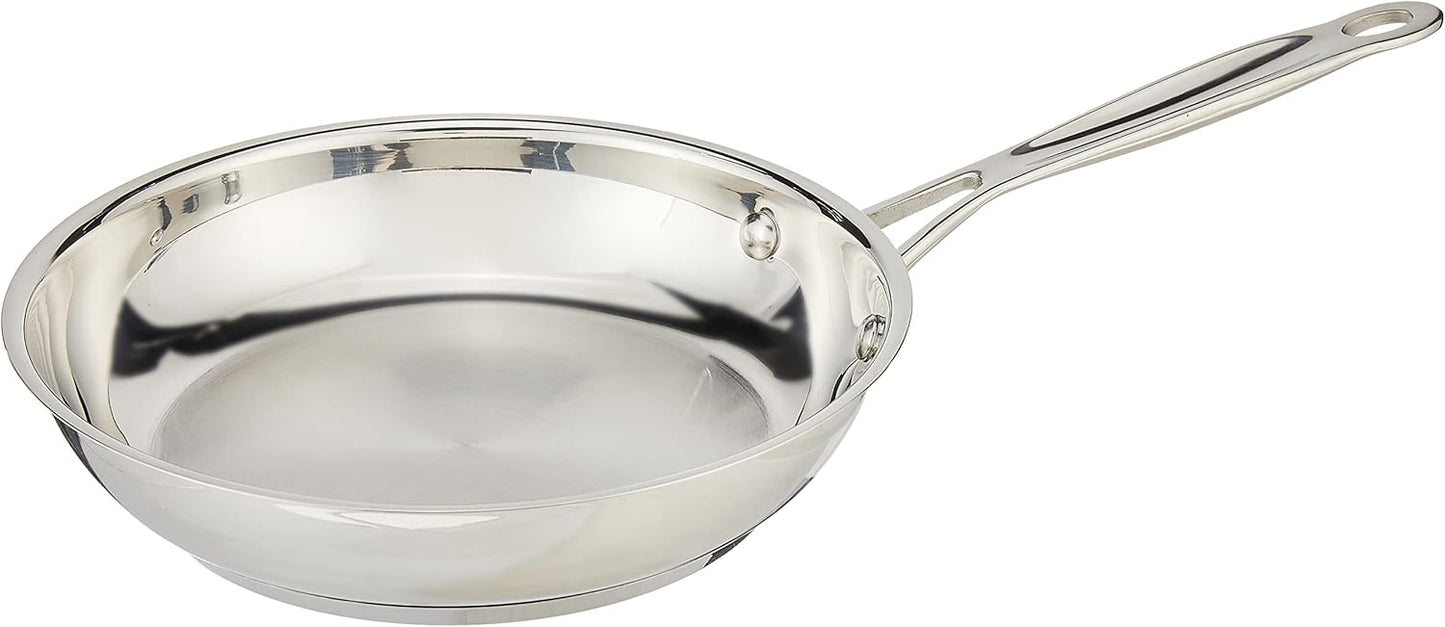 Cuisinart 722-20 Chef's Classic Stainless 8-Inch Open Skillet Cookware