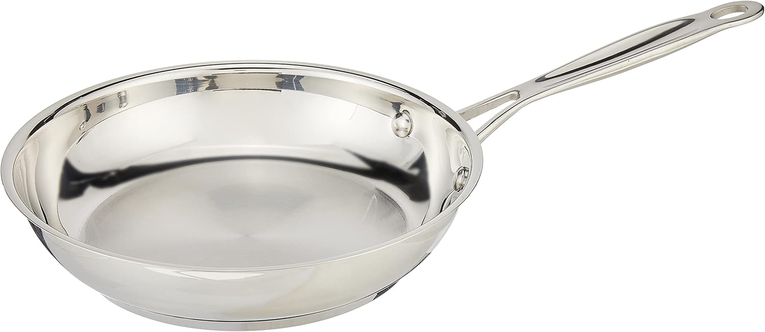 Cuisinart 722-20 Chef's Classic Stainless 8-Inch Open Skillet Cookware