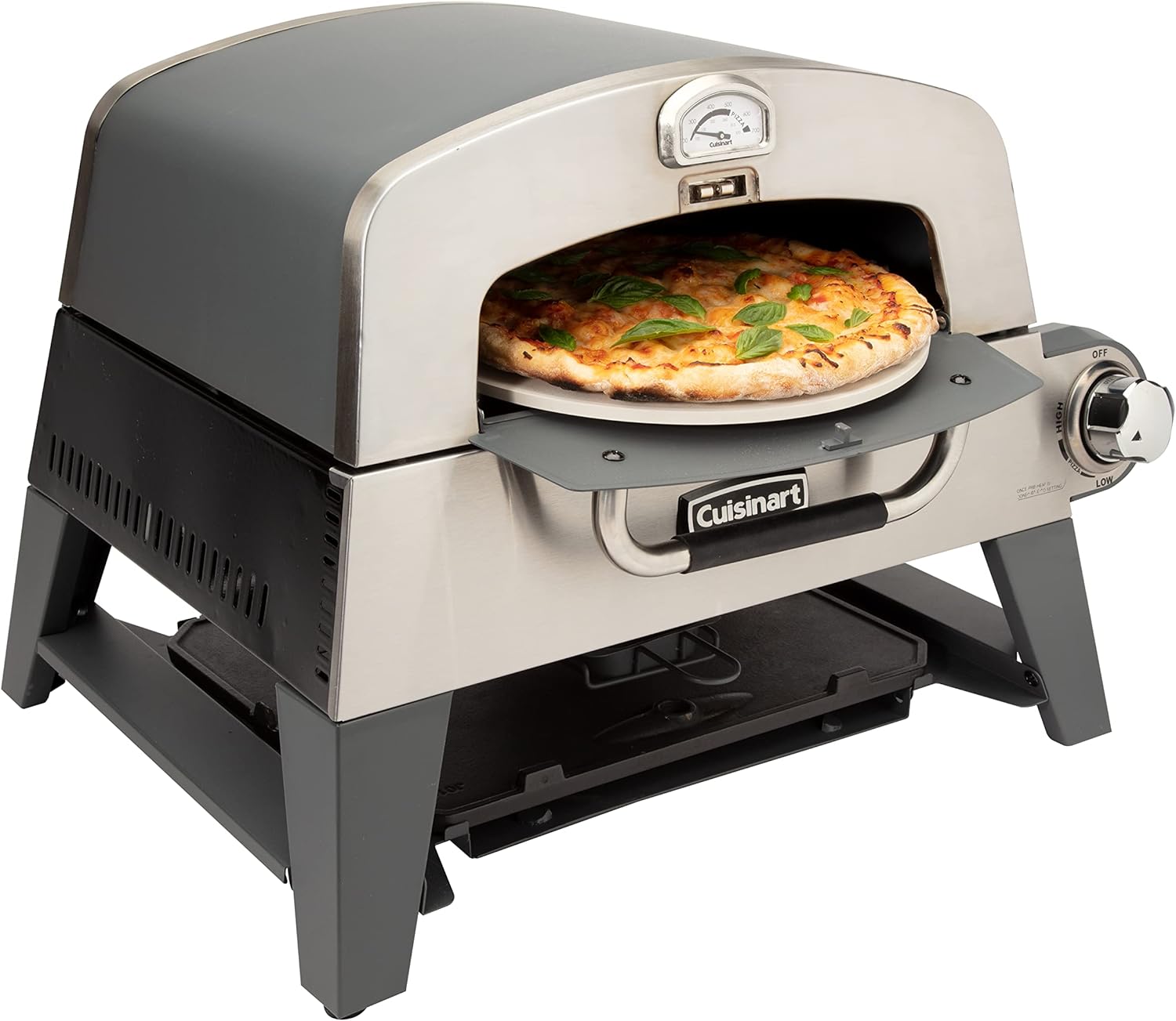 Cuisinart CGG-403 3-in-1 Pizza Oven Plus Bundle with Griddle, Grill, and Pizza Tools
