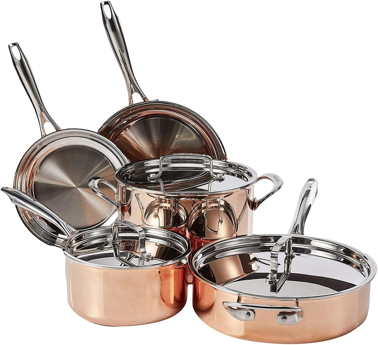 Cuisinart Copper Collection Cookware Set - CTPP-8, Medium Size