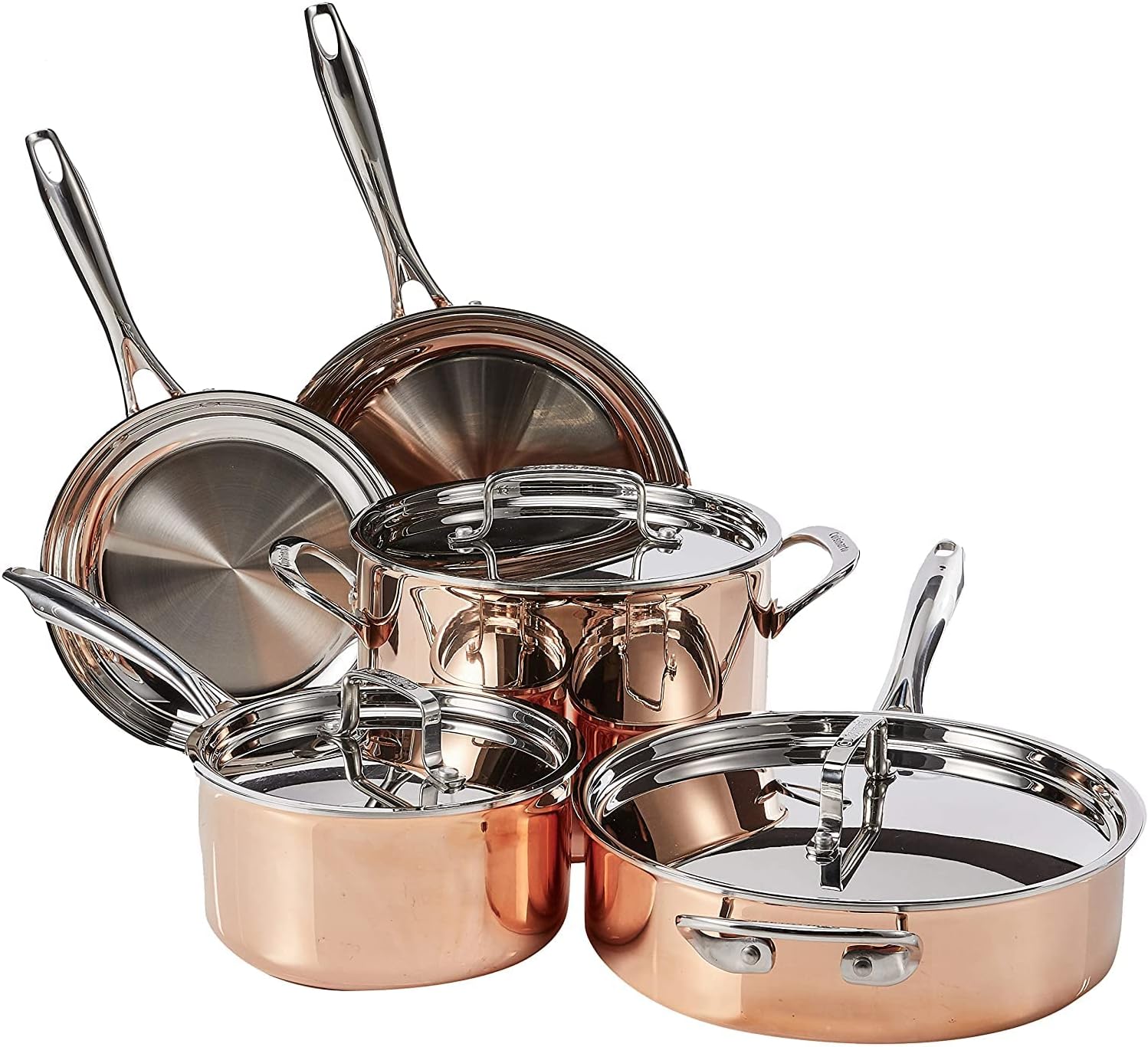 Cuisinart Copper Collection Cookware Set - CTPP-8, Medium Size