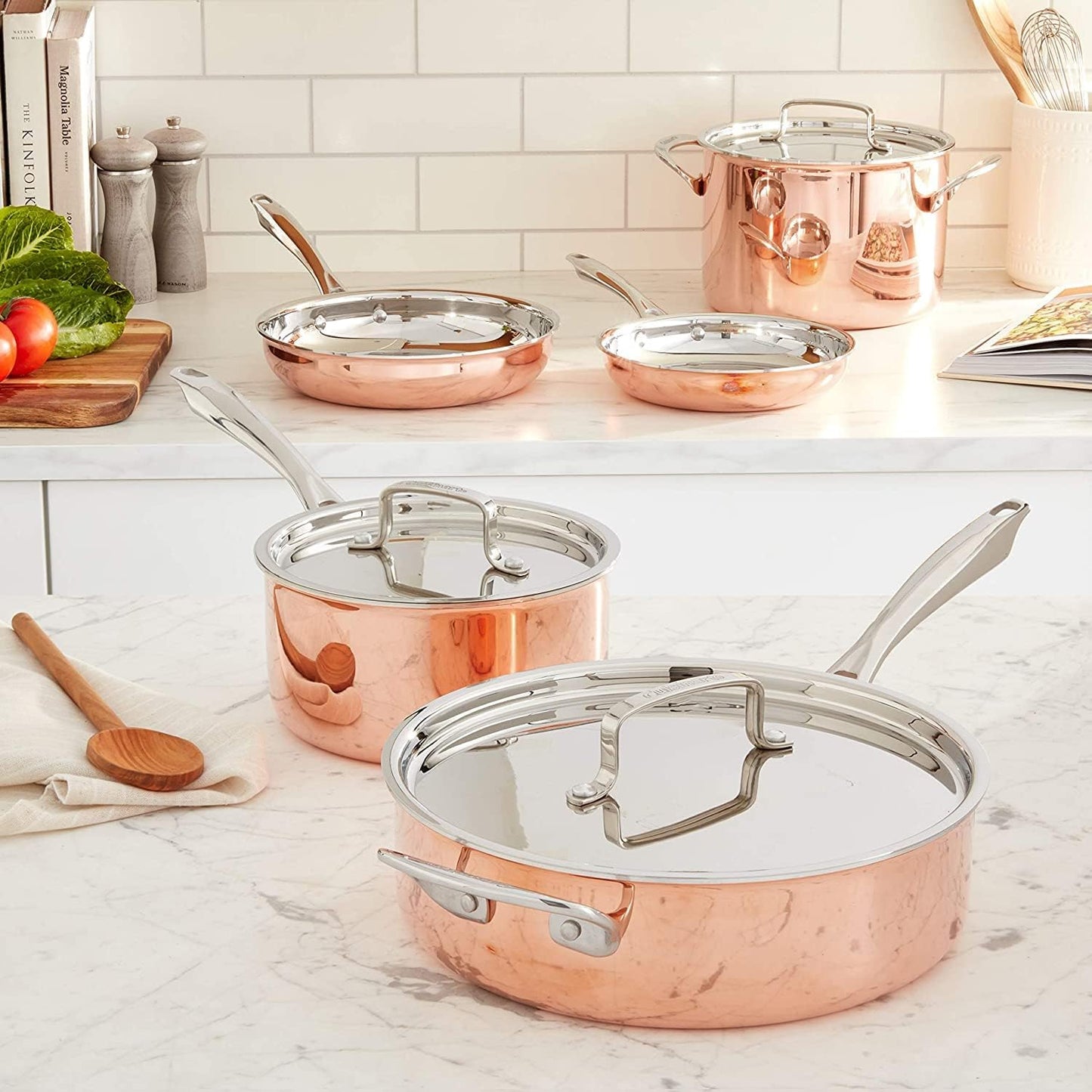 Cuisinart Copper Collection Cookware Set - CTPP-8, Medium Size