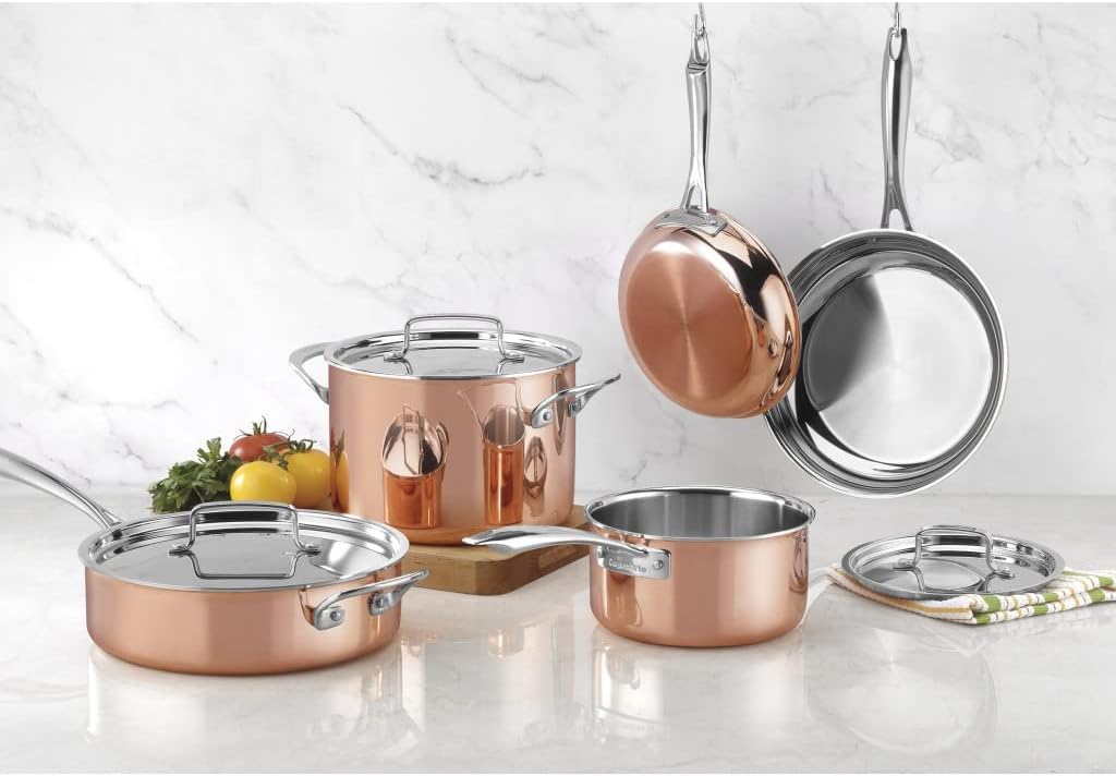 Cuisinart Copper Collection Cookware Set - CTPP-8, Medium Size