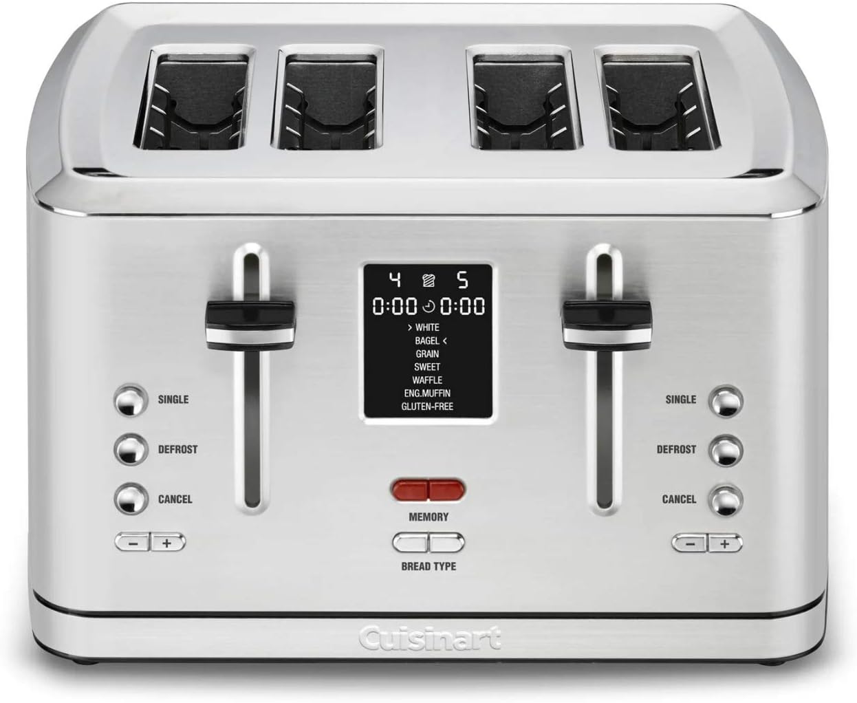 Cuisinart CPT-740 Stainless Steel 4-Slice Digital MemorySet Toaster