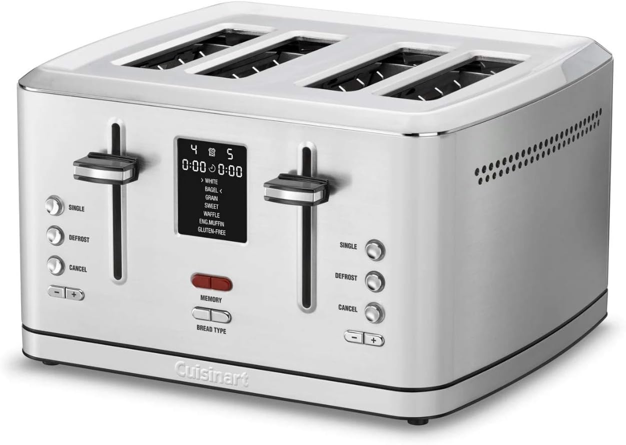 Cuisinart CPT-740 Stainless Steel 4-Slice Digital MemorySet Toaster