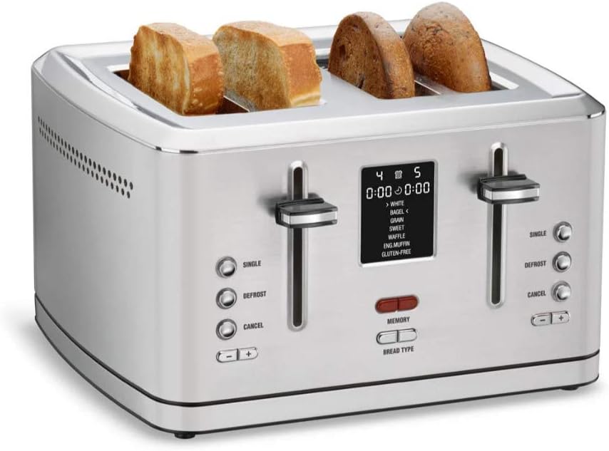 Cuisinart CPT-740 Stainless Steel 4-Slice Digital MemorySet Toaster
