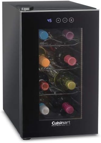 Cuisinart CWC-800CEN Private Reserve Wine Cellar in Black - 8-Bottle Capacity
