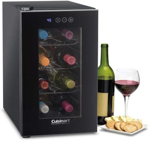 Cuisinart CWC-800CEN Private Reserve Wine Cellar in Black - 8-Bottle Capacity
