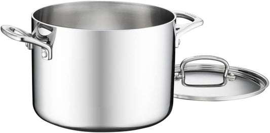 Cuisinart French Classic Tri-Ply Stainless Stockpot - 6-Quart with Cover