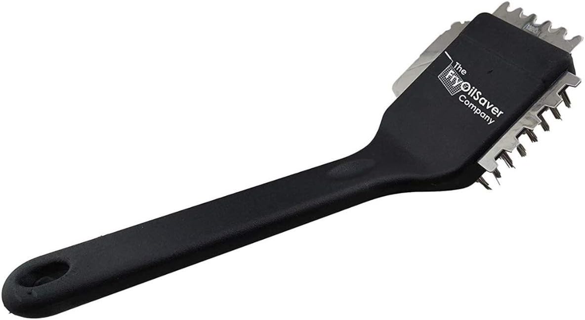 Cuisinart GR-6S Smoke-Less Contact Griddler Bundle with Small Grill Brush and Nylon Flipper Tongs