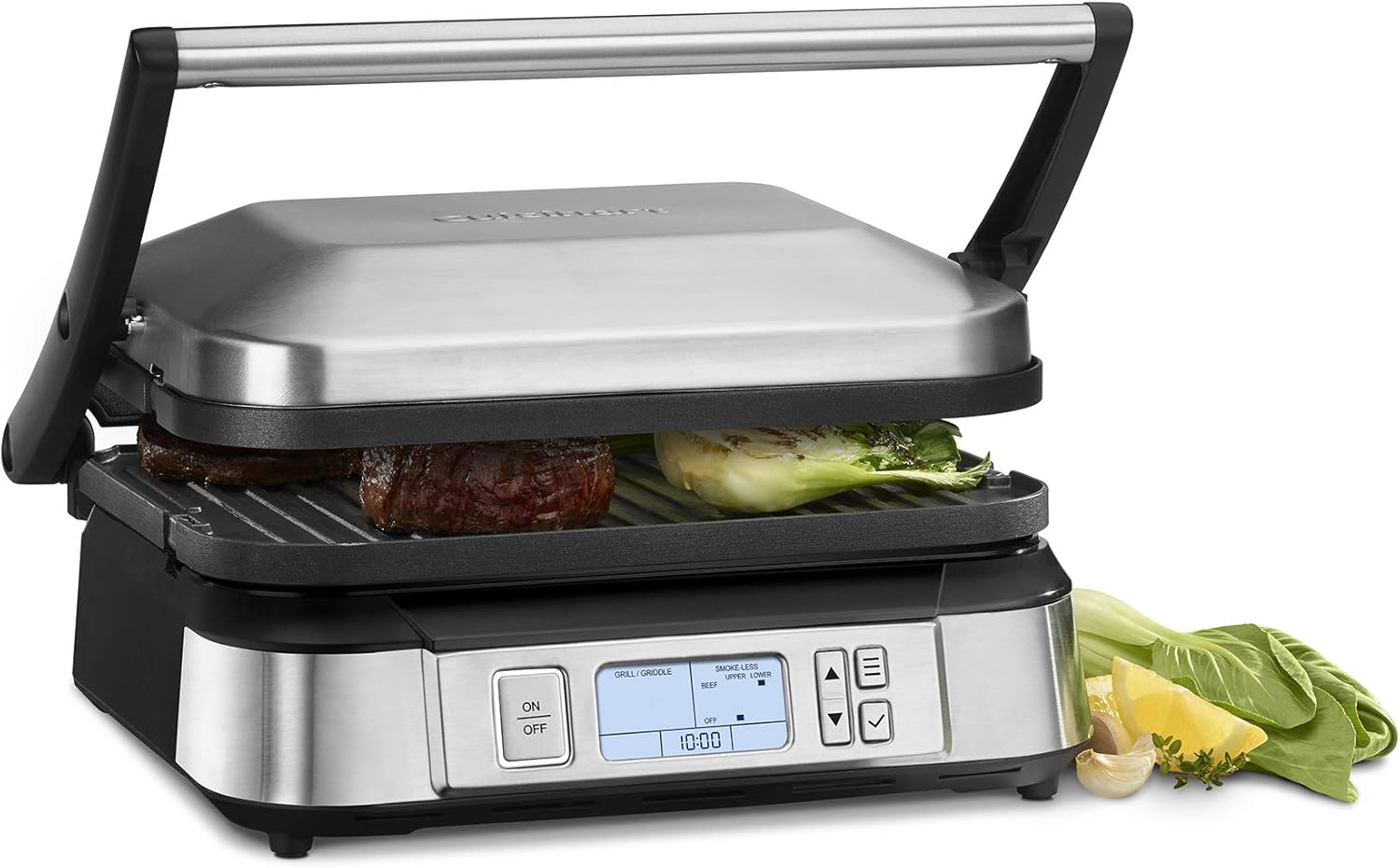 Cuisinart GR-6SC Smoke-less Contact Griddler - Grilling Made Easy