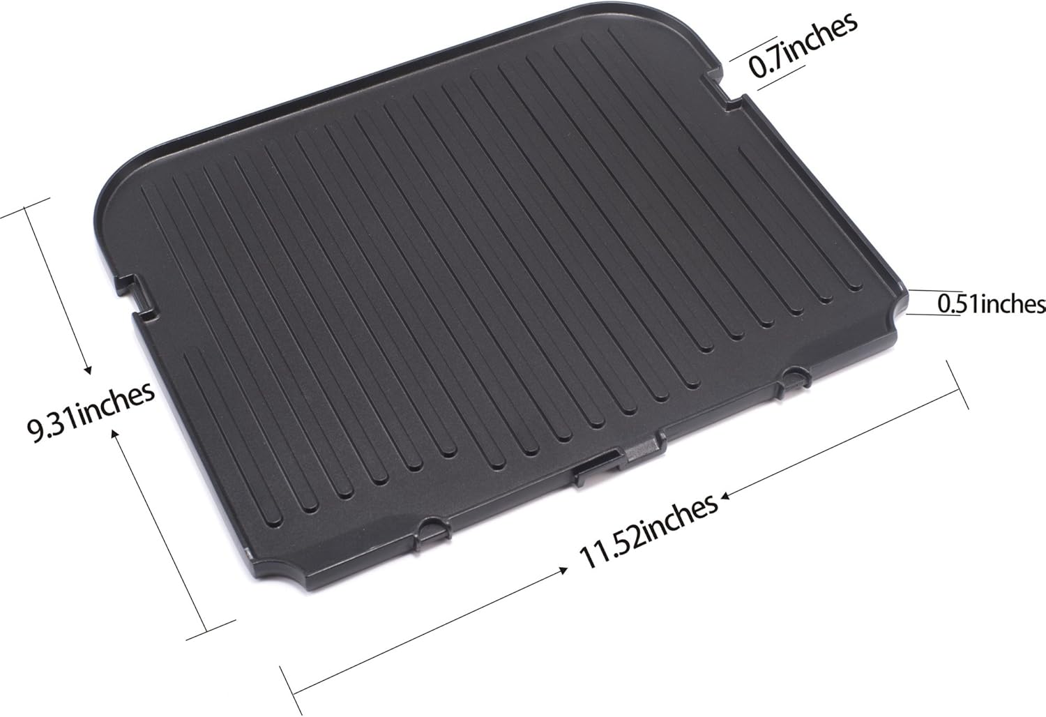 Cuisinart Griddler GR-4N 5-in-1 Reversible Grill/Griddle Plate by USKITCHEN