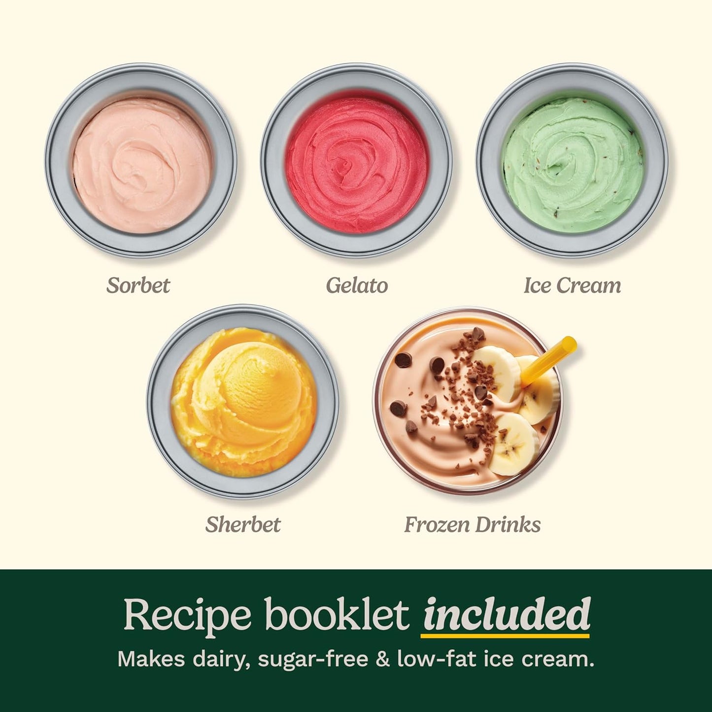 Cuisinart ICE-70P1 2 Quart Stainless Steel Ice Cream Maker with LCD Screen and Timer