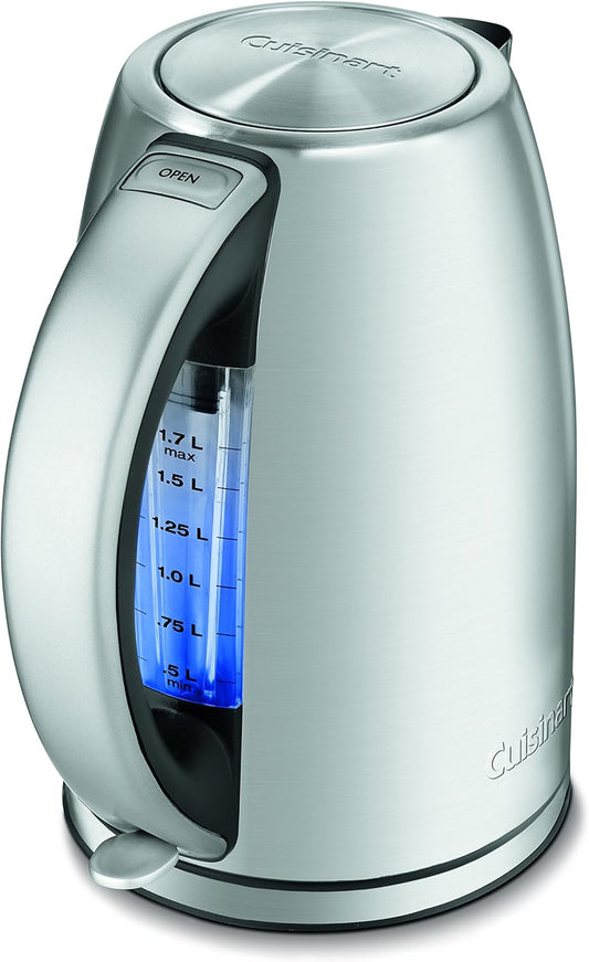 Cuisinart JK-17P1 1.7-Liter Stainless Steel Cordless Electric Kettle