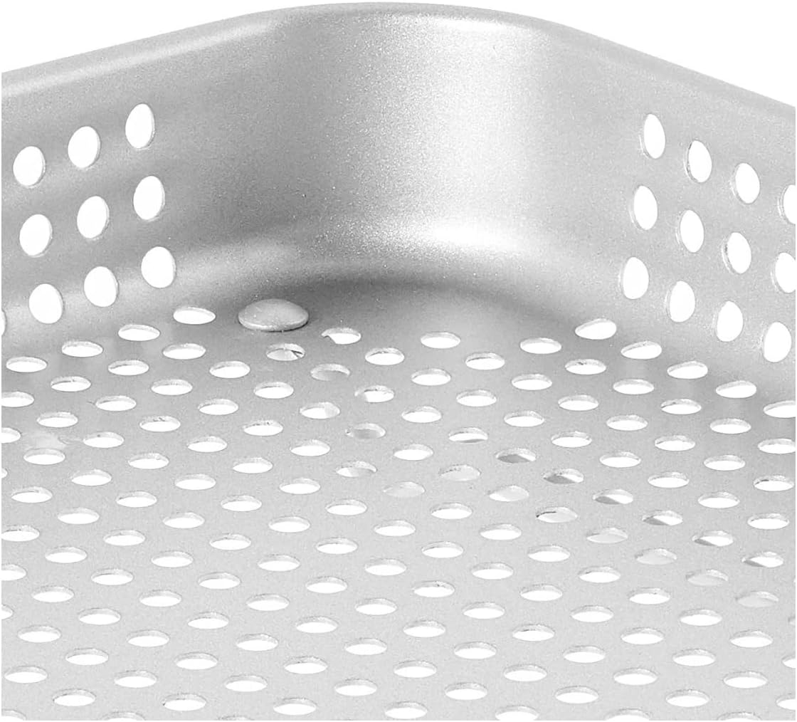 Cuisinart Silver Non-Stick Airfryer Basket compatible with TOA-60, TOA-65, and ANS-TOA2528
