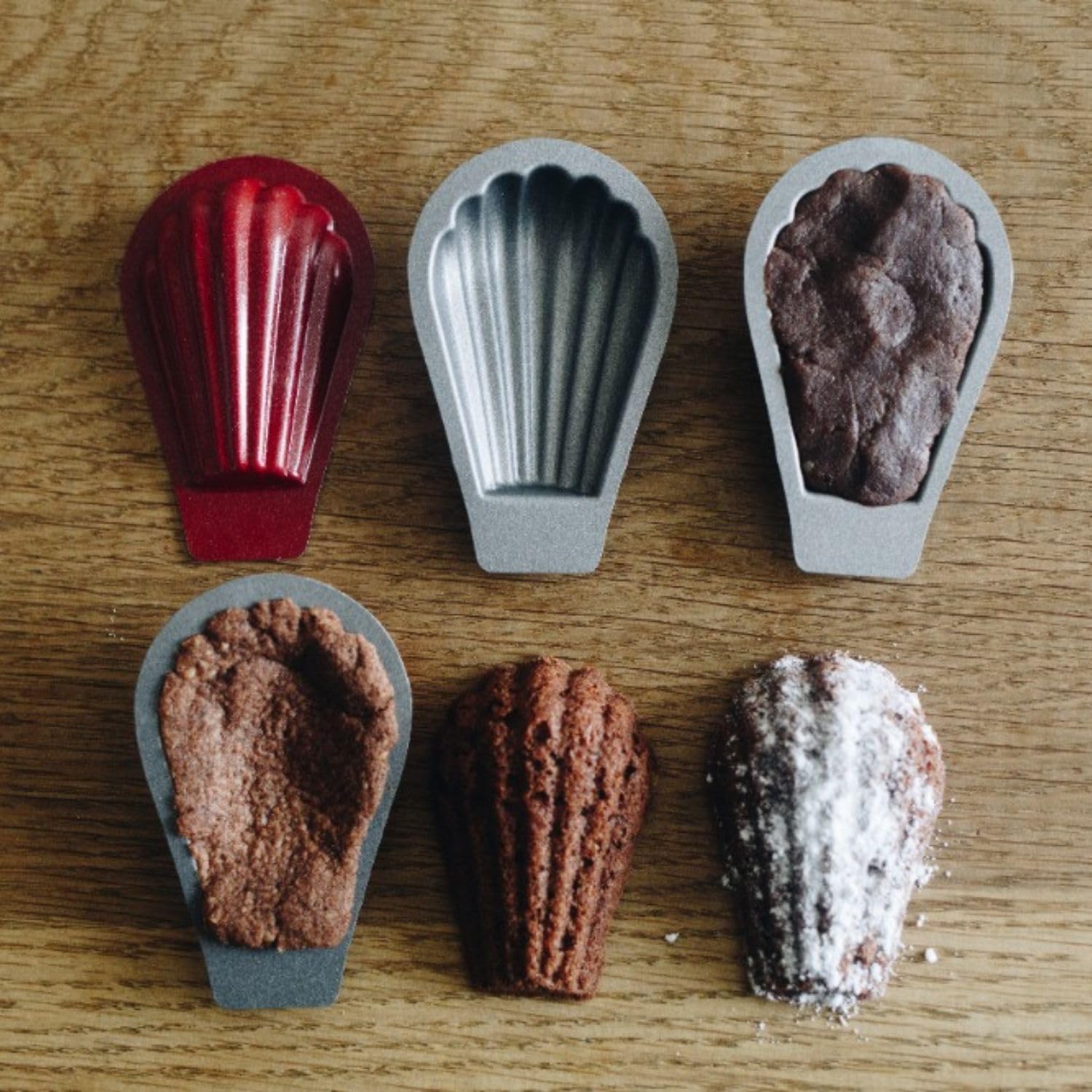 CULIMI Mini Tart Baking Pan Set - 20 Non-Stick Pastry Shells Mold for Tartaletas Pequenas