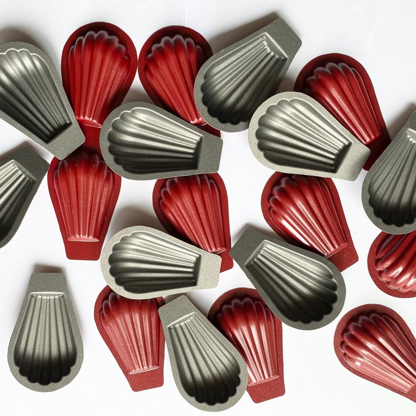 CULIMI Mini Tart Baking Pan Set - 20 Non-Stick Pastry Shells Mold for Tartaletas Pequenas