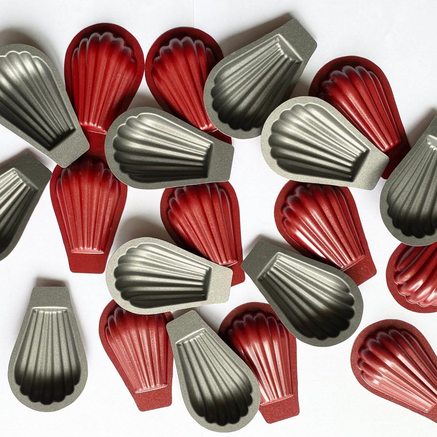 CULIMI Mini Tart Baking Pan Set - 20 Non-Stick Pastry Shells Mold for Tartaletas Pequenas