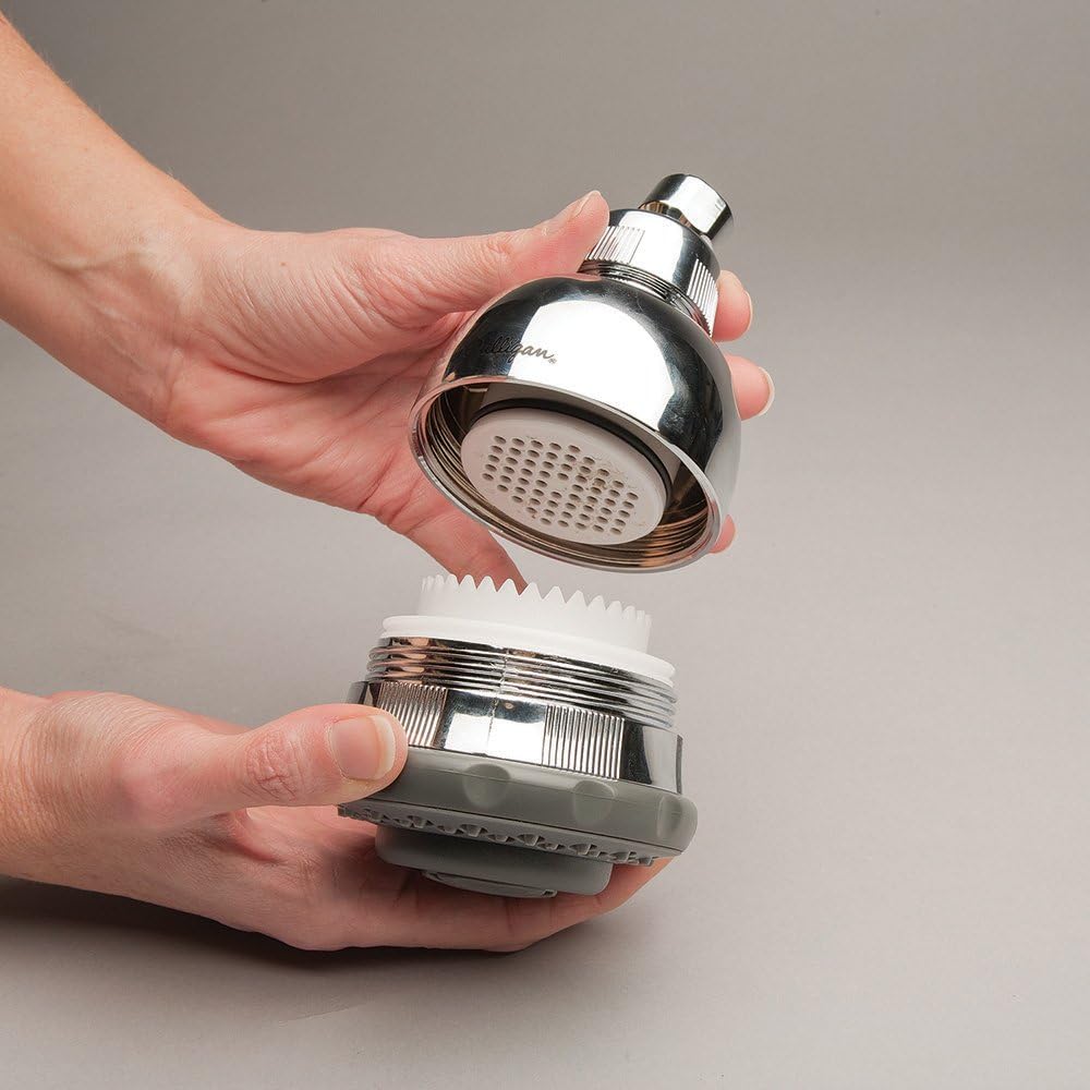 Culligan WSH-C125 Chrome Showerhead with Massage and 10,000 Gallon Filter Capacity