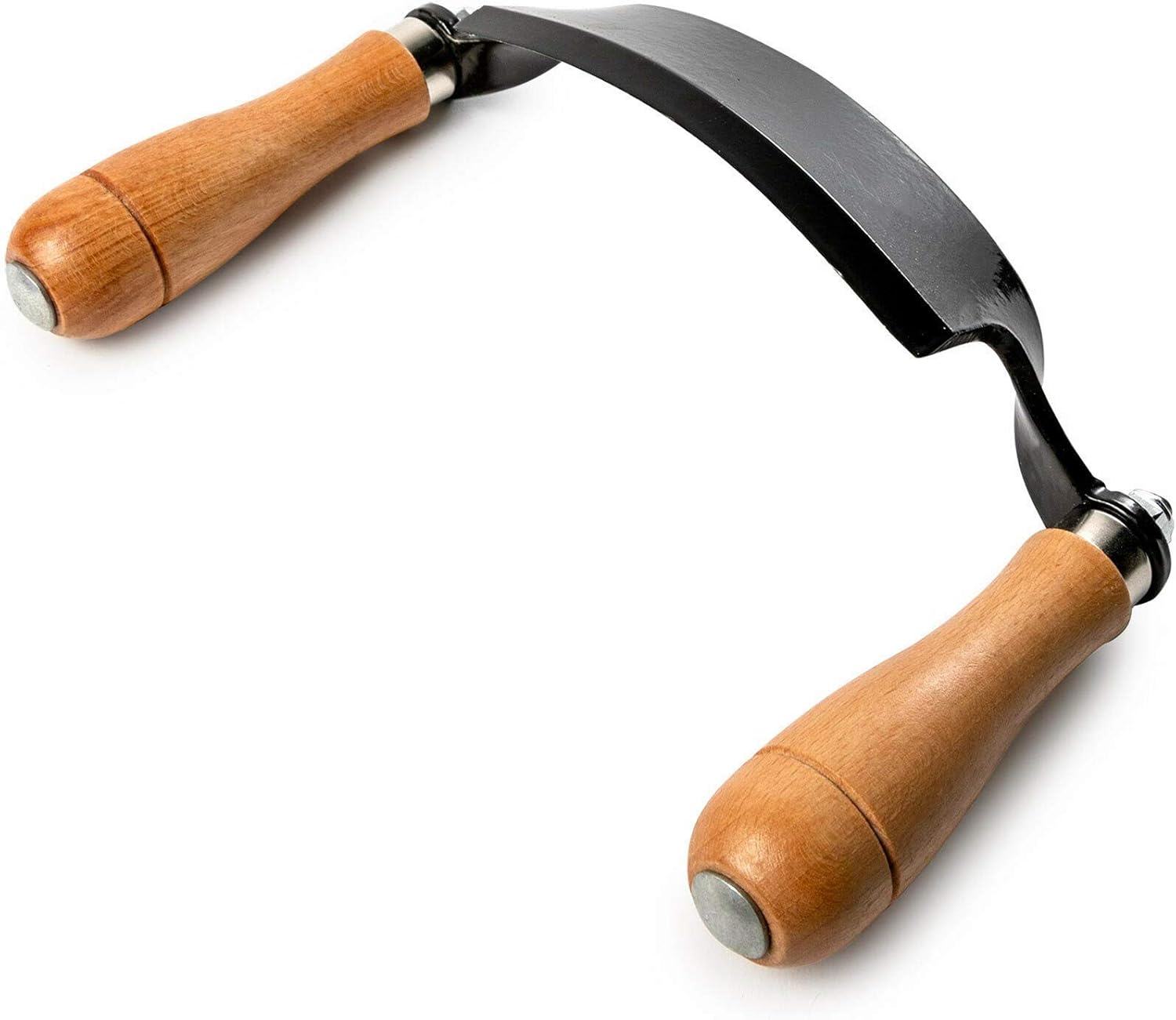 Curved Draw Shave Knife - 8in Woodworking Debarking Tool for Precision Cutting and Shaping Wood