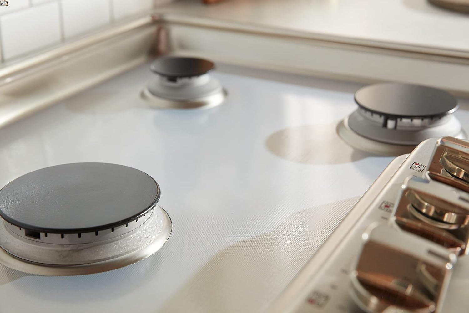 Custom Designed StoveGuard USA-Made Gas Stove Top Cover for Lite LG Gas Range - Precision Cut Model LRGL5823S