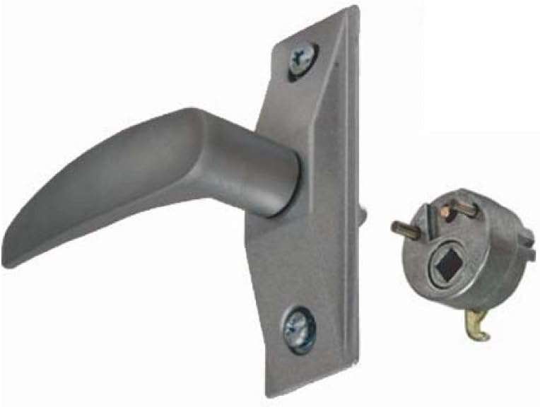 Deadlatch Lever Handle for Storefront Door Lock - Pacific Doorware Adams Rite Style (Right Hand)