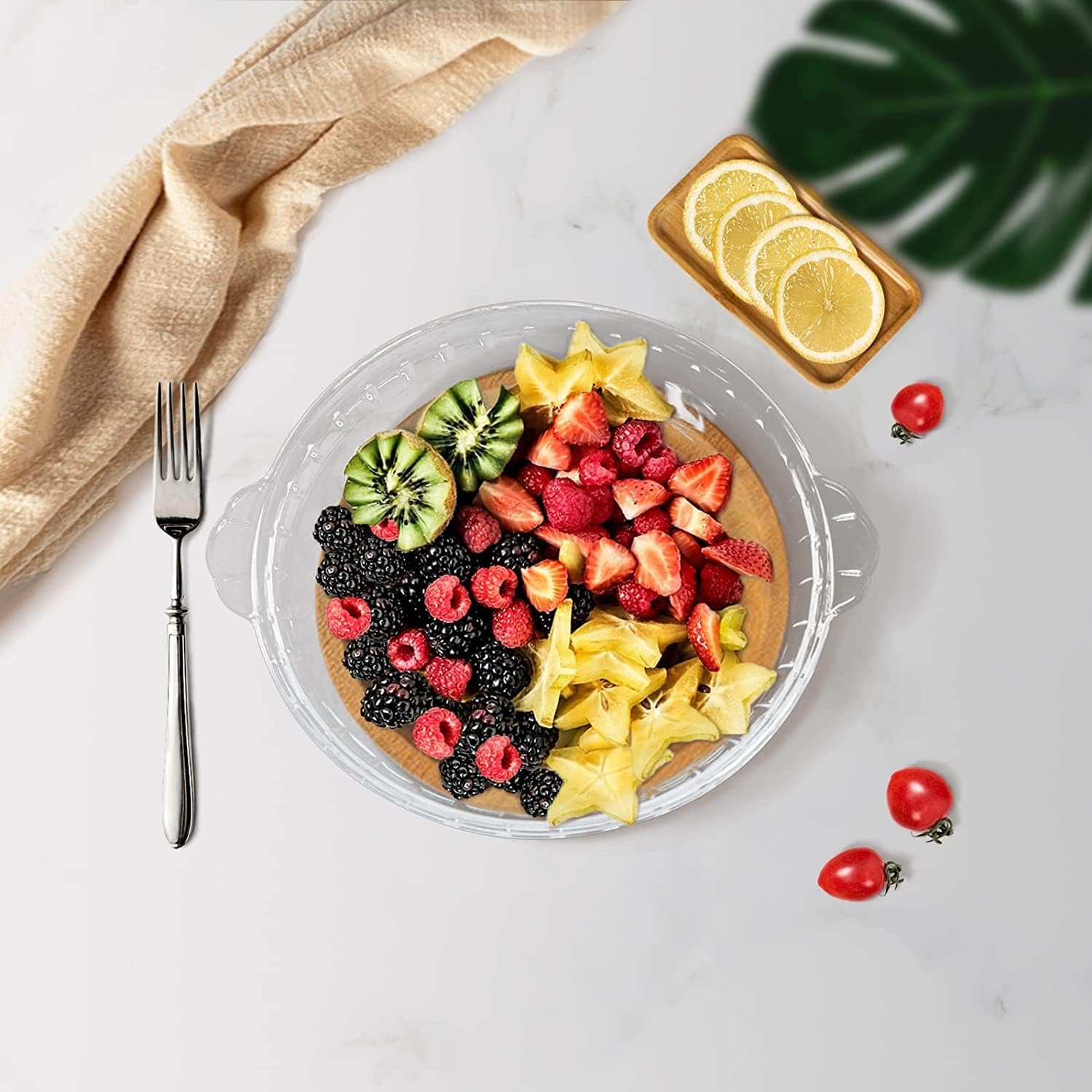 Deep Dish Pie Plate with PI 3.14 Decoration - Perfect for Teacher's Day, Graduation, and Wedding Gift