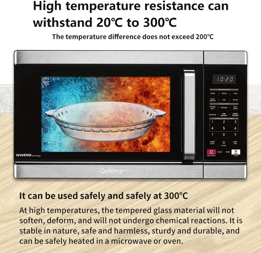 Deep Dish Pie Plate with PI 3.14 Decoration - Perfect for Teacher's Day, Graduation, and Wedding Gift