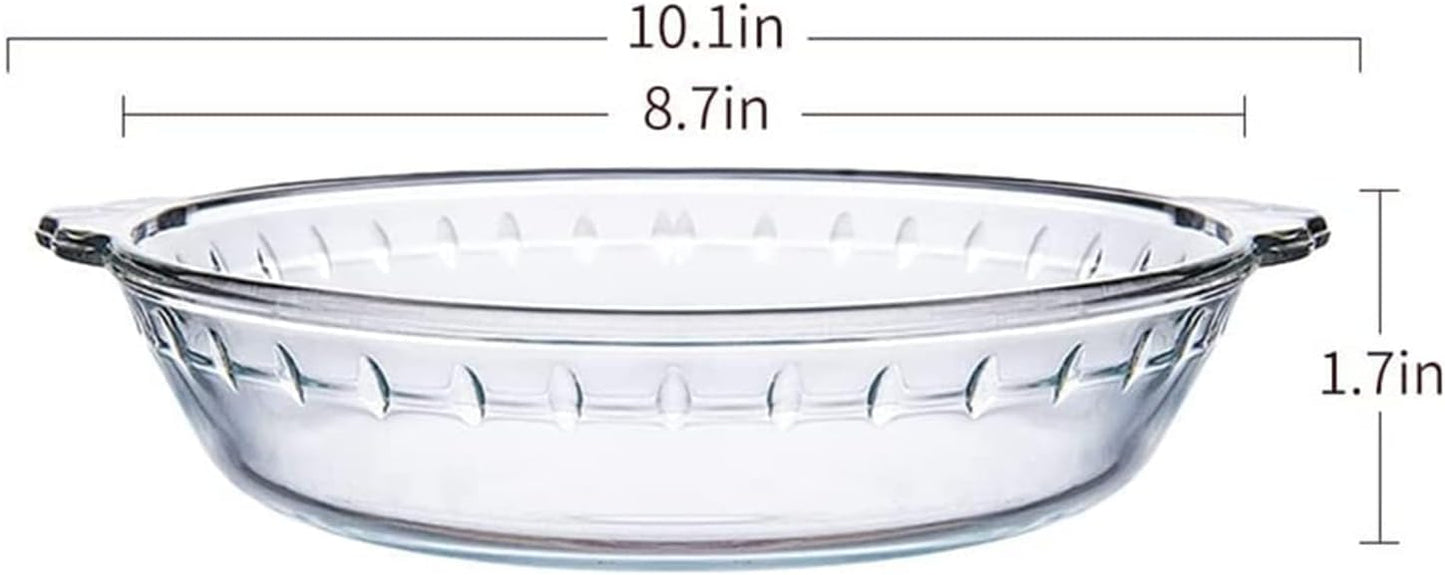 Deep Dish Pie Plate with PI 3.14 Decoration - Perfect for Teacher's Day, Graduation, and Wedding Gift