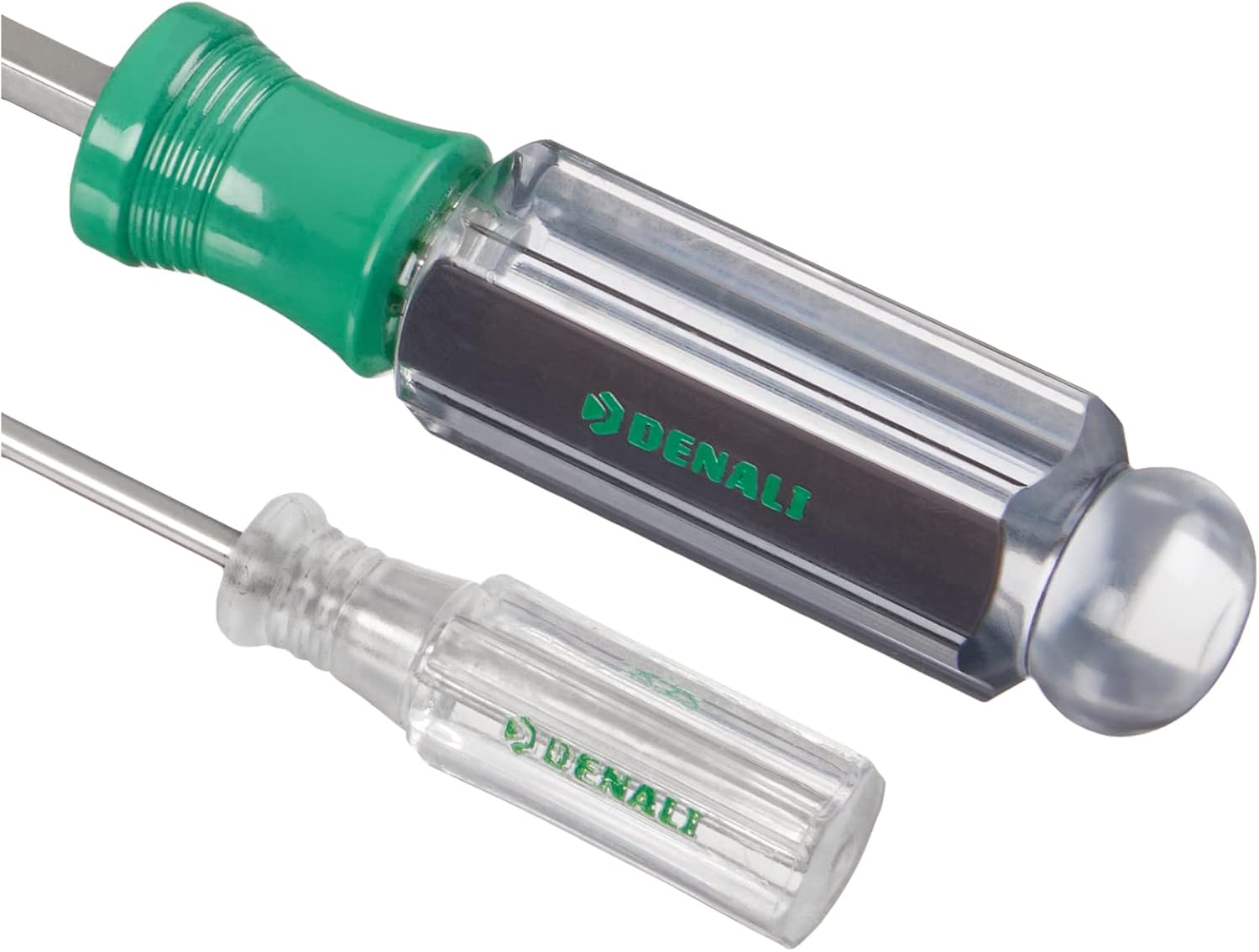 Denali 17-Piece Screwdriver Set in Silver with Slotted and Phillips Heads, Northern Glow Grey