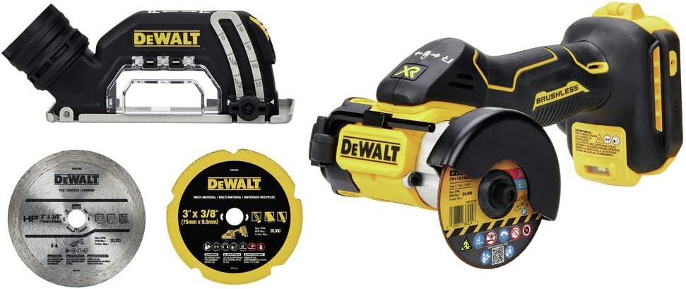 DEWALT DCS438B 20V MAX XR Brushless Cut Off Tool - Compact Bare Tool