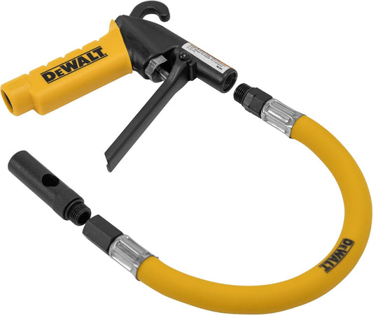 DEWALT Flex N Stay Blow Gun with 12" Extension for Precision Airflow Control