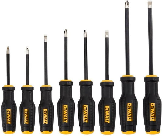 Dewalt Toughseries 8-Piece Screwdriver Set - Durable Tools for Precision Work