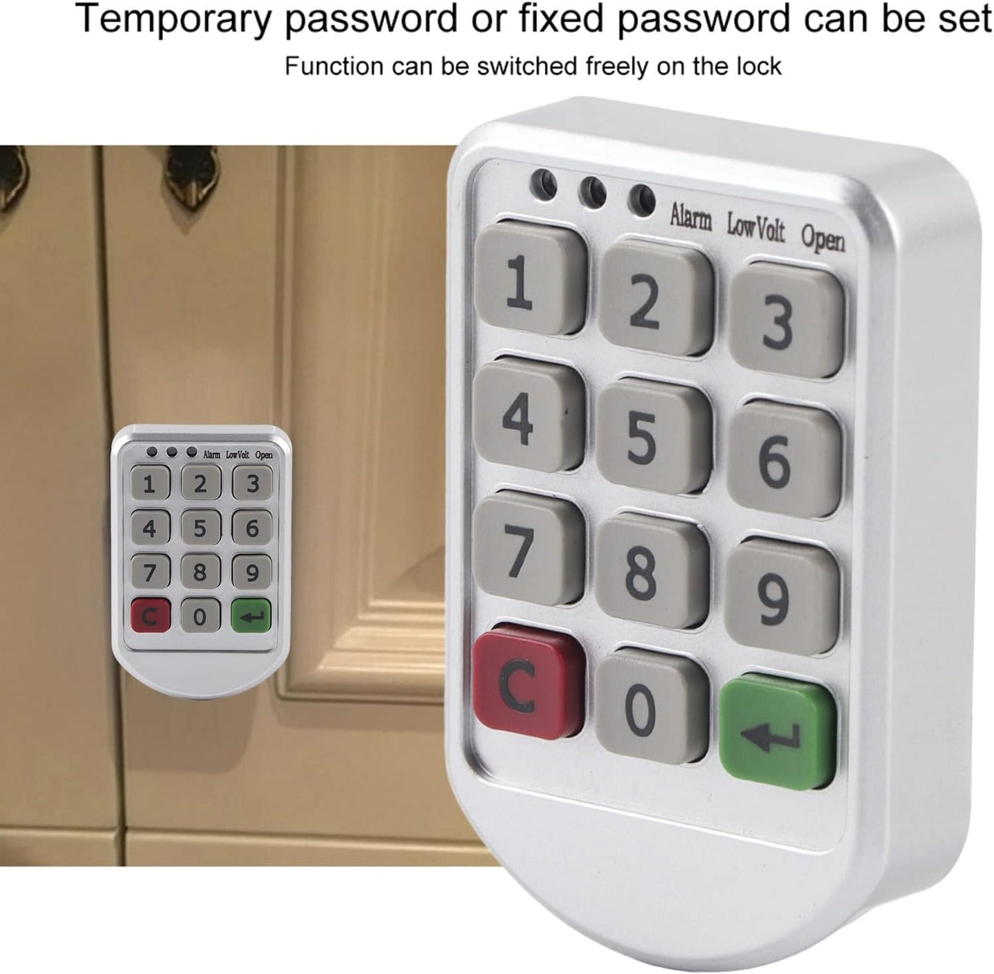 Digital Cabinet Lock with Keyless Entry for Cabinets and Drawers - Leapiture Electronic Combination Lock