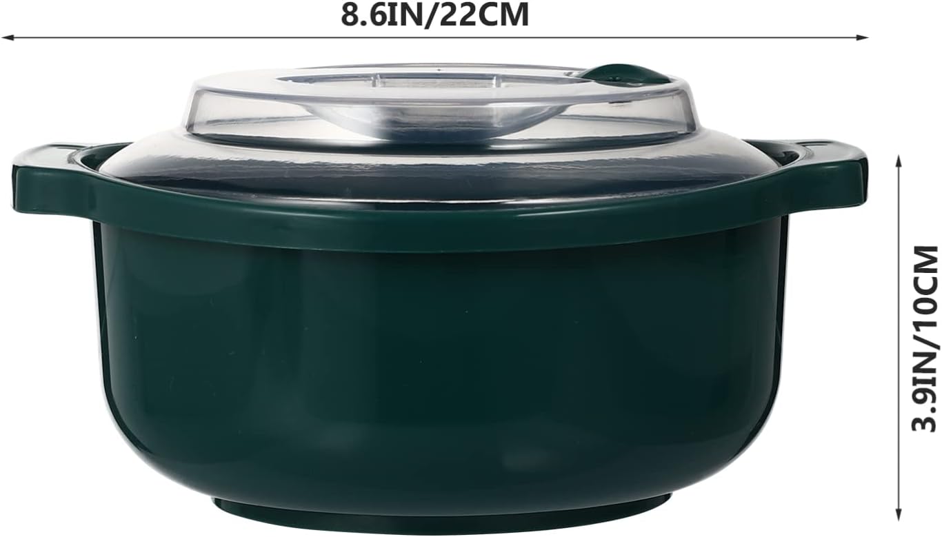 DOITOOL Microwave Steamer with Food Storage Containers for Cooking and Meal Prep