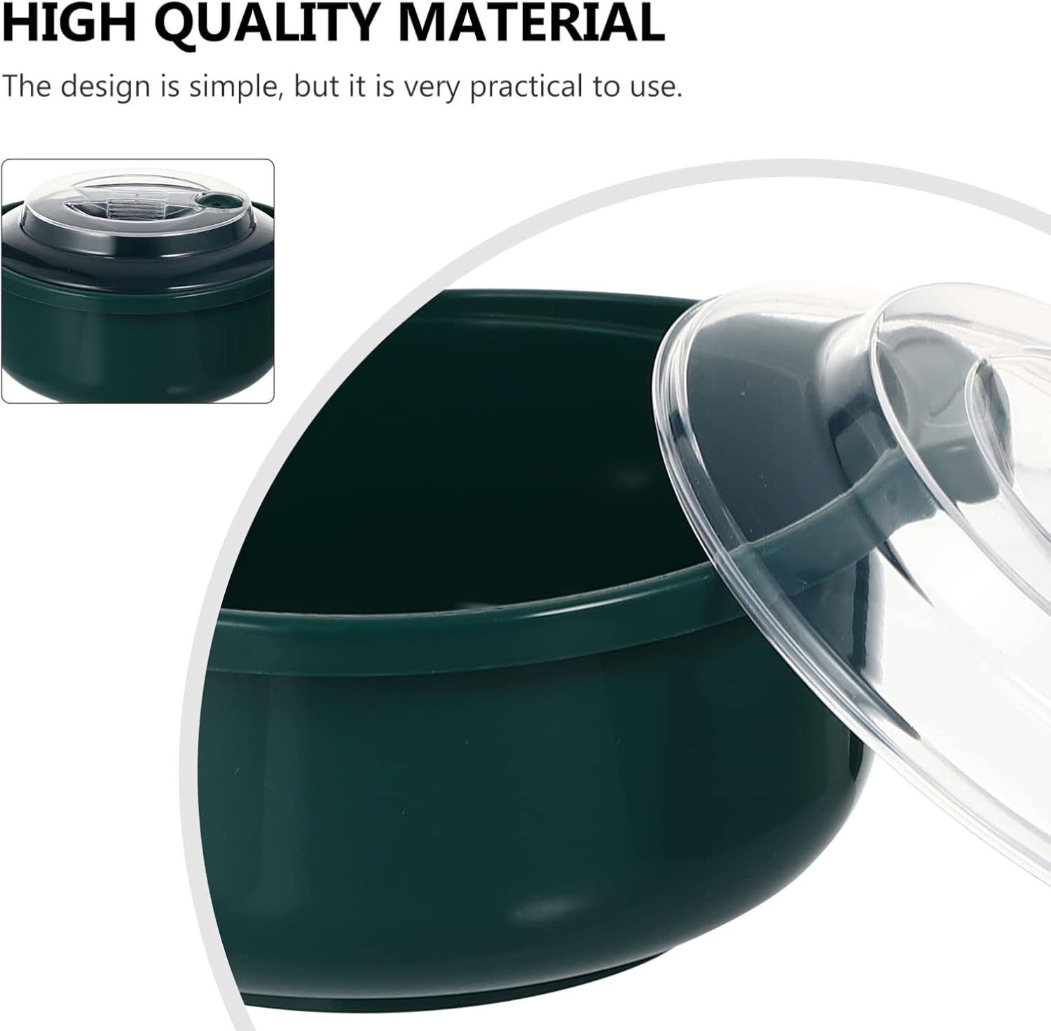 DOITOOL Microwave Steamer with Food Storage Containers for Cooking and Meal Prep