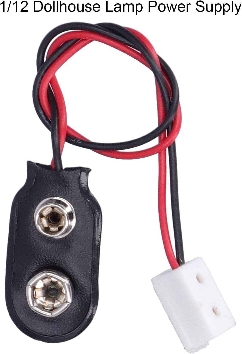 Dollhouse Miniature Lamp Light Power Supply Connection Line Wire Accessory Set for Decoration