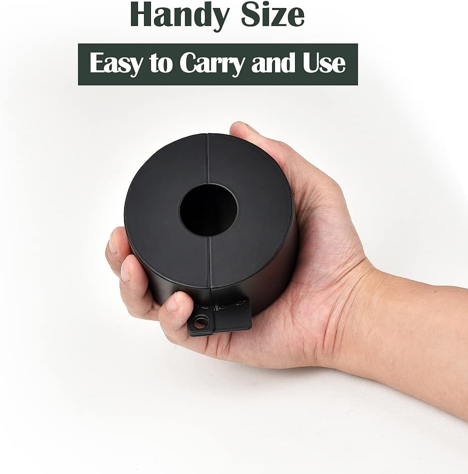 Door Knob Lockout Device - Cover to Disable Doorknob/Faucet/Valve, Prevents Turning & Access to Keyhole - WildKart